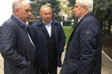 Краснодарский край. Н.И. Осадчий совершил рабочую поездку в Курганинск