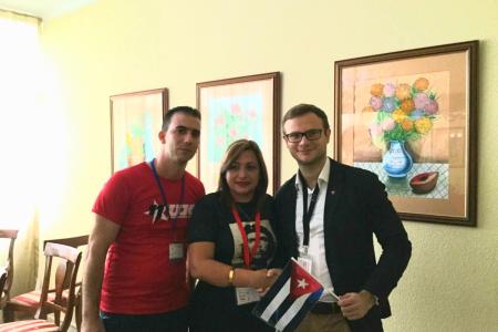 Первый секретарь ЦК ЛКСМ РФ Владимир Исаков принял участие в антиимпериалистическом форуме солидарности с Кубой 