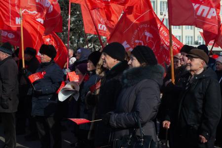 Амурская область отметила 102-ю годовщину Великого Октября шествиями и митингами