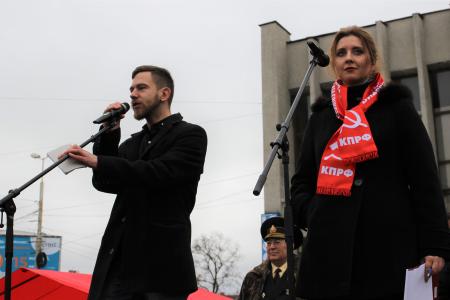 День Великой Октябрьской революции в Калининграде