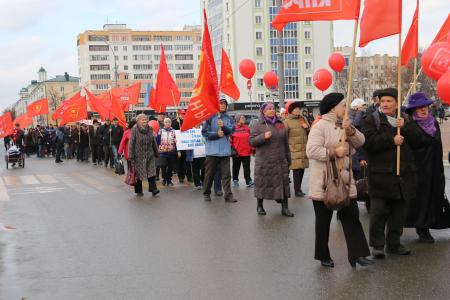Советский марш в Мордовии