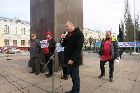 Годовщина Октябрьской Революции в Тамбовской области