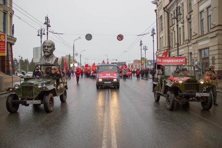 Томская область. «Россия для народа, долой власть олигархов!»