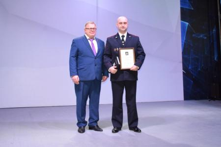 Московская область. Александр Наумов в Домодедове поздравил сотрудников органов внутренних дел с профессиональным праздником