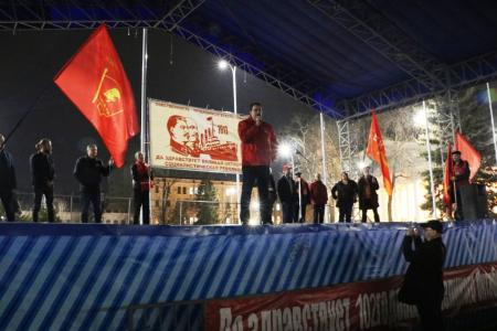Саратовская область. «Да здравствует Великий Октябрь!»