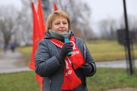В городе Волгореченск Костромской области прошла акция в защиту врачей
