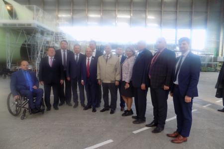 Группа депутатов Государственной Думы во главе с Сергеем Гавриловым посетила Воронежский авиазавод