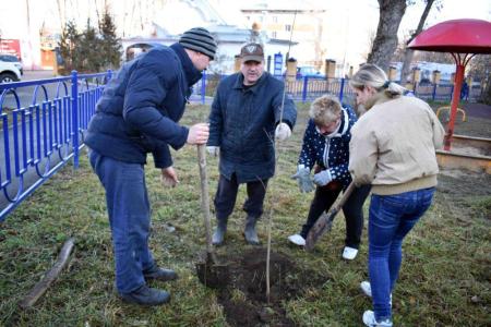 В Туле продолжается акция «Сад Победы - Сад Жизни»