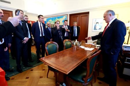 Г.А. Зюганов принял участие в работе II Международной конференции парламентариев из стран СНГ и представителей СКП-КПСС