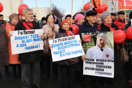 Советский марш в Мордовии