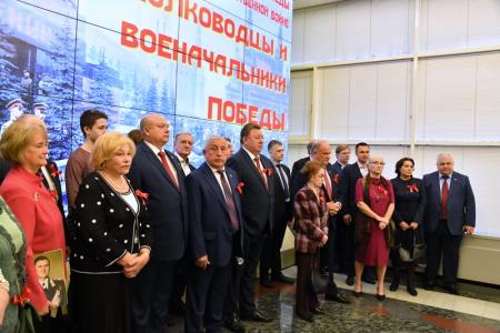 Г.А. Зюганов выступил в Госдуме на открытии выставки «Полководцы и военачальники Победы»