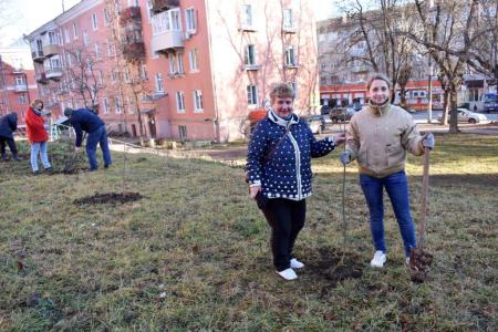 В Туле продолжается акция «Сад Победы - Сад Жизни»