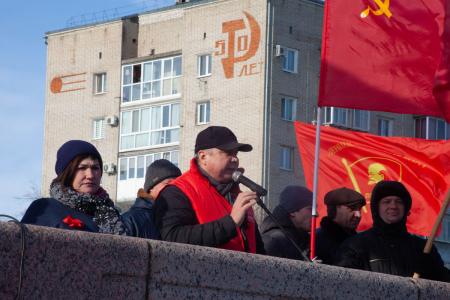 Амурская область отметила 102-ю годовщину Великого Октября шествиями и митингами