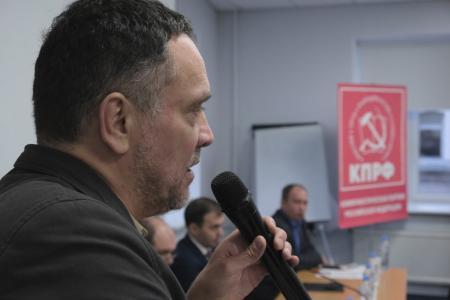 Ю.В. Афонин на расширенном пленуме Ленинградского обкома КПРФ: «У коммунистов области есть серьёзный потенциал для развития»
