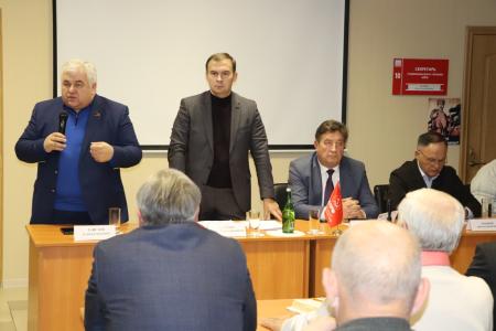 Ю.В. Афонин и К.К. Тайсаев встретились с активом Ставропольского городского отделения КПРФ