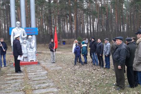 Комсомольцы Брянщины провели Вахту памяти