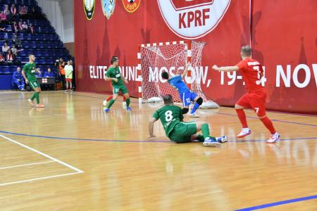 Лига чемпионов: четвертая подряд победа МФК КПРФ!