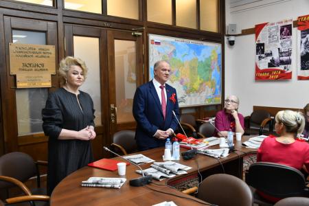 Г.А. Зюганов выступил в Госдуме на открытии выставки «Полководцы и военачальники Победы»