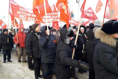 В Якутии отметили 102-ю годовщину Великой Октябрьской социалистической революции