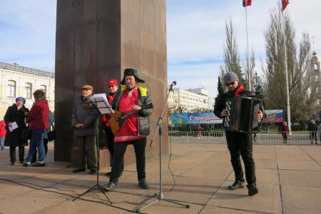Годовщина Октябрьской Революции в Тамбовской области