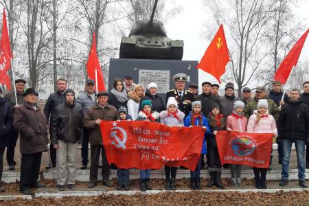 Комсомольцы Брянщины провели Вахту памяти
