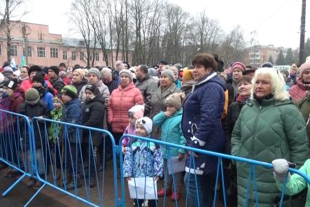В г.Карабаново Владимирской области прошел массовый митинг против завоза московского мусора