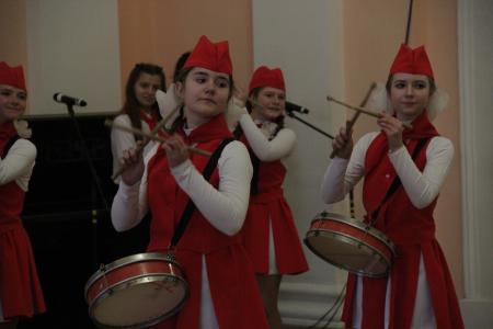 В Орле состоялся конкурс Знамённых групп и барабанщиков