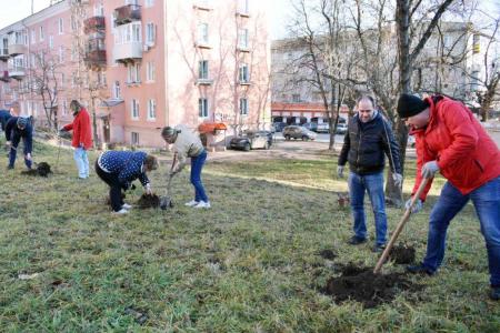 В Туле продолжается акция «Сад Победы - Сад Жизни»