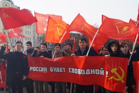В Пензе отметили 102-ю годовщину Октябрьской революции