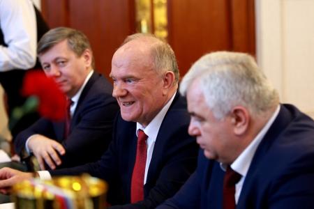 Г.А. Зюганов принял участие в работе II Международной конференции парламентариев из стран СНГ и представителей СКП-КПСС