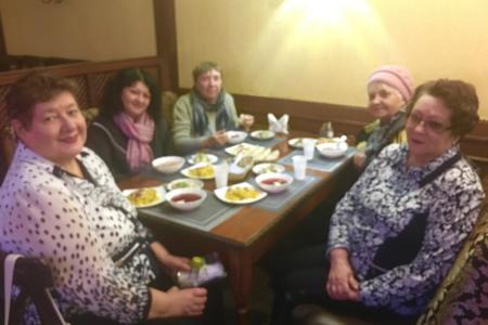 В дни "красного ноября" ветераны-белгородцы встретились за праздничным столом