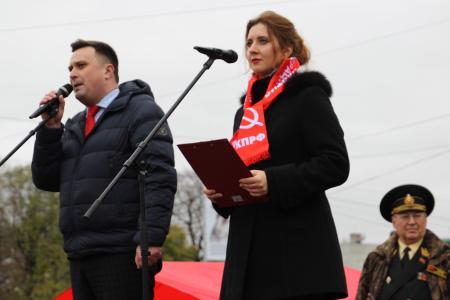 День Великой Октябрьской революции в Калининграде
