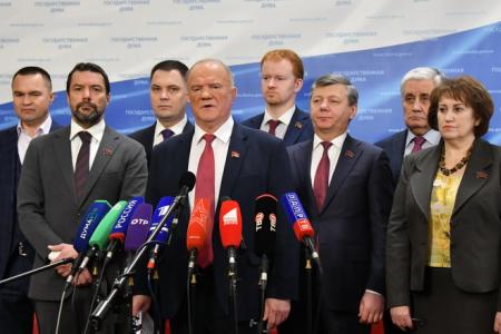 Г.А. Зюганов: «Мы призываем друзей и союзников сплотиться во имя стабильности и законности в нашей стране»