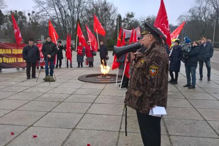 Празднование 140-летия И.В. Сталина в Калининграде