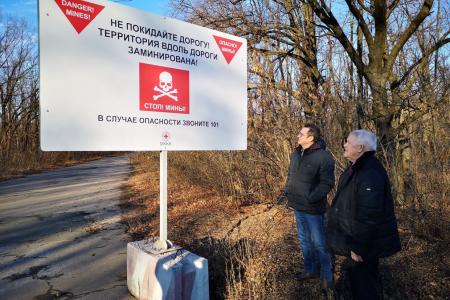 Лидер коммунистов Якутии Виктор Губарев находился в Донецке с гуманитарной миссией