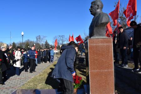 В Республике Северная Осетия – Алания прошли праздничные мероприятия, посвященные 140-летию со дня рождения И.В. Сталина
