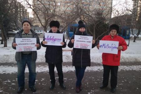 В Красноярском крае продолжаются акции в поддержку Павла Грудинина и Сергея Левченко
