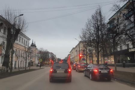 Автопробег КПРФ в Новгороде