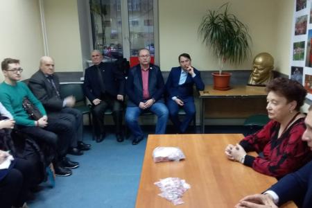 Депутат Тюменской областной Думы Т.Н. Казанцева встретилась со студентами вузов города Тюмени, участниками проекта «Политическая кухня»