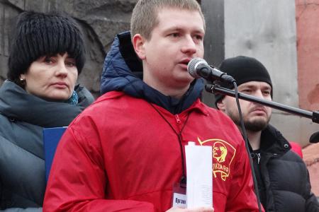 Н.Н. Иванов провел в Курске митинг «За права трудового народа, за смену курса, против информационного террора»
