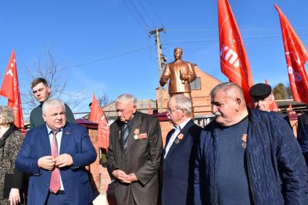 К. К. Тайсаев принял участие в праздничных мероприятиях, посвященных 140-летию  по случаю со дня рождения И.В. Сталина в Северной Осетии