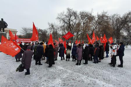 В Тюмени состоялся митинг общественной организации «Дети войны», поддержанный тюменскими коммунистами