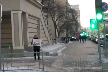 В Красноярском крае продолжаются акции в поддержку Павла Грудинина и Сергея Левченко