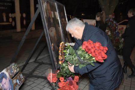 Делегация КПРФ во главе с К.К. Тайсаевым в преддверии Нового года посетила Донецкую и Луганскую республики