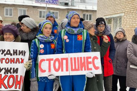 Республика Коми. Требуем прекратить строительство мусорного полигона на станции Шиес!