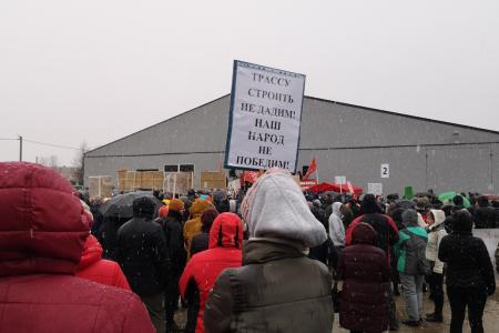 Во Владимирской области прошли массовые митинги протеста