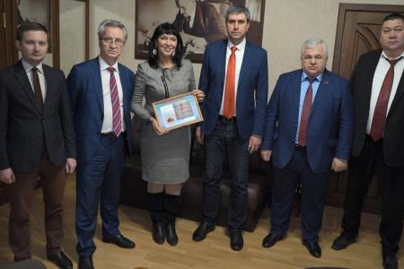 Делегация КПРФ во главе с К.К. Тайсаевым в преддверии Нового года посетила Донецкую и Луганскую республики