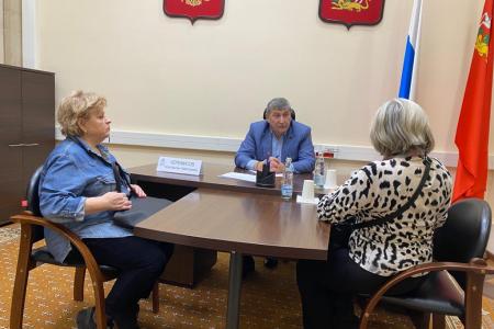 Московская область. Секретарь МК КПРФ Константин Черемисов провёл приём граждан