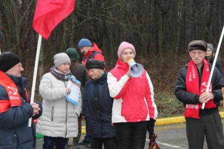 Тульская область. В Ефремове прошел митинг против «мусорной реформы»