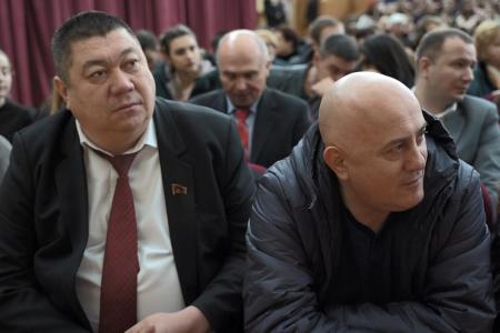 Делегация КПРФ во главе с К.К. Тайсаевым в преддверии Нового года посетила Донецкую и Луганскую республики